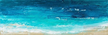 Reach the Shore abstract seascape Oil Paintings
